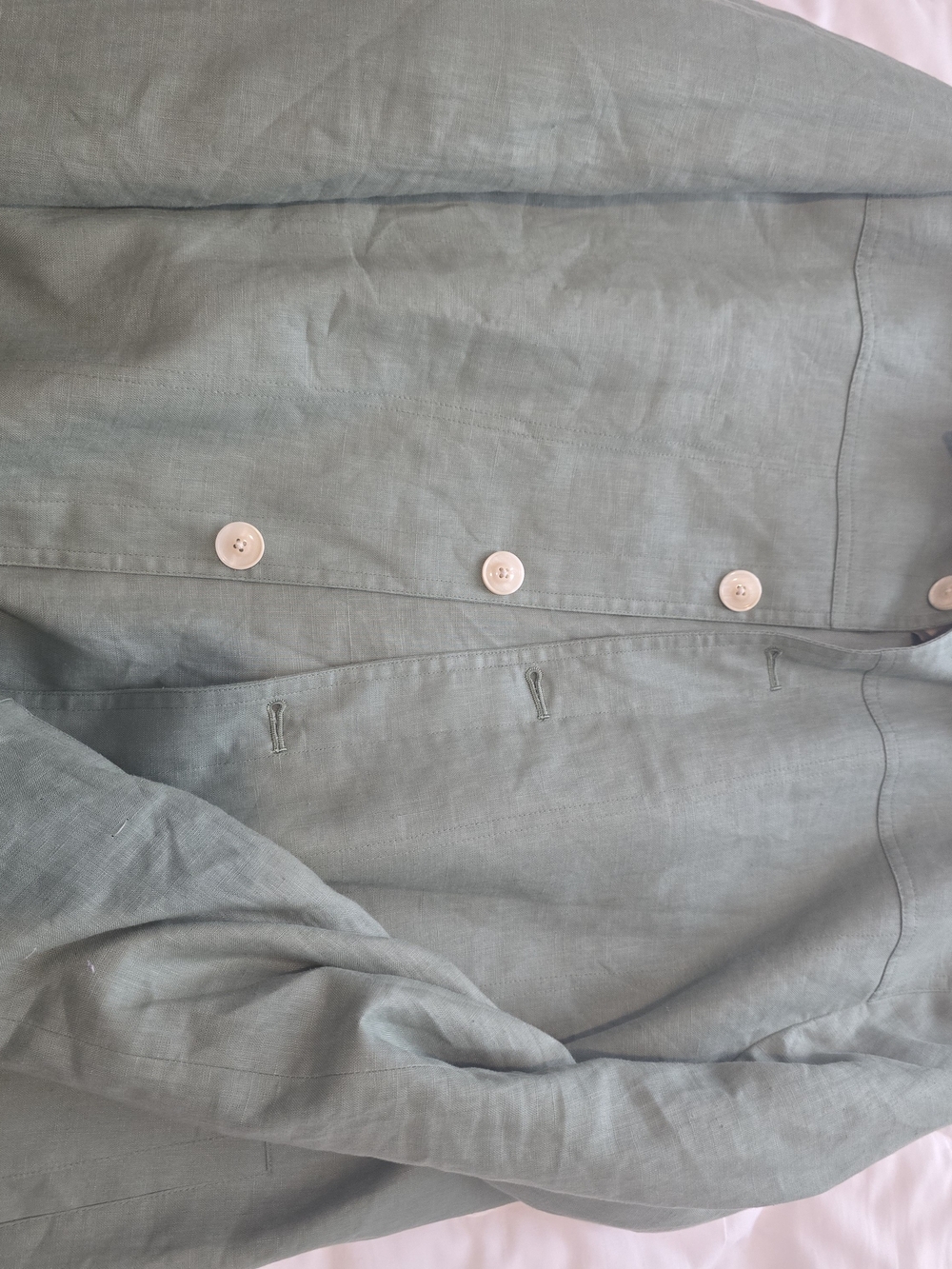 Joseph Abboud Lightweight Sage Green Shirt Jacket